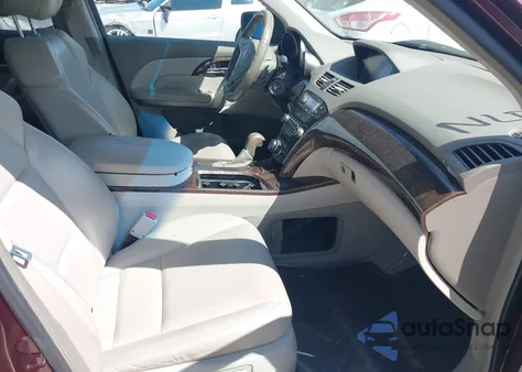 2011 Acura Mdx Technology Package z USA, uszkodzony, nr VIN 2HNYD2H69BH513378